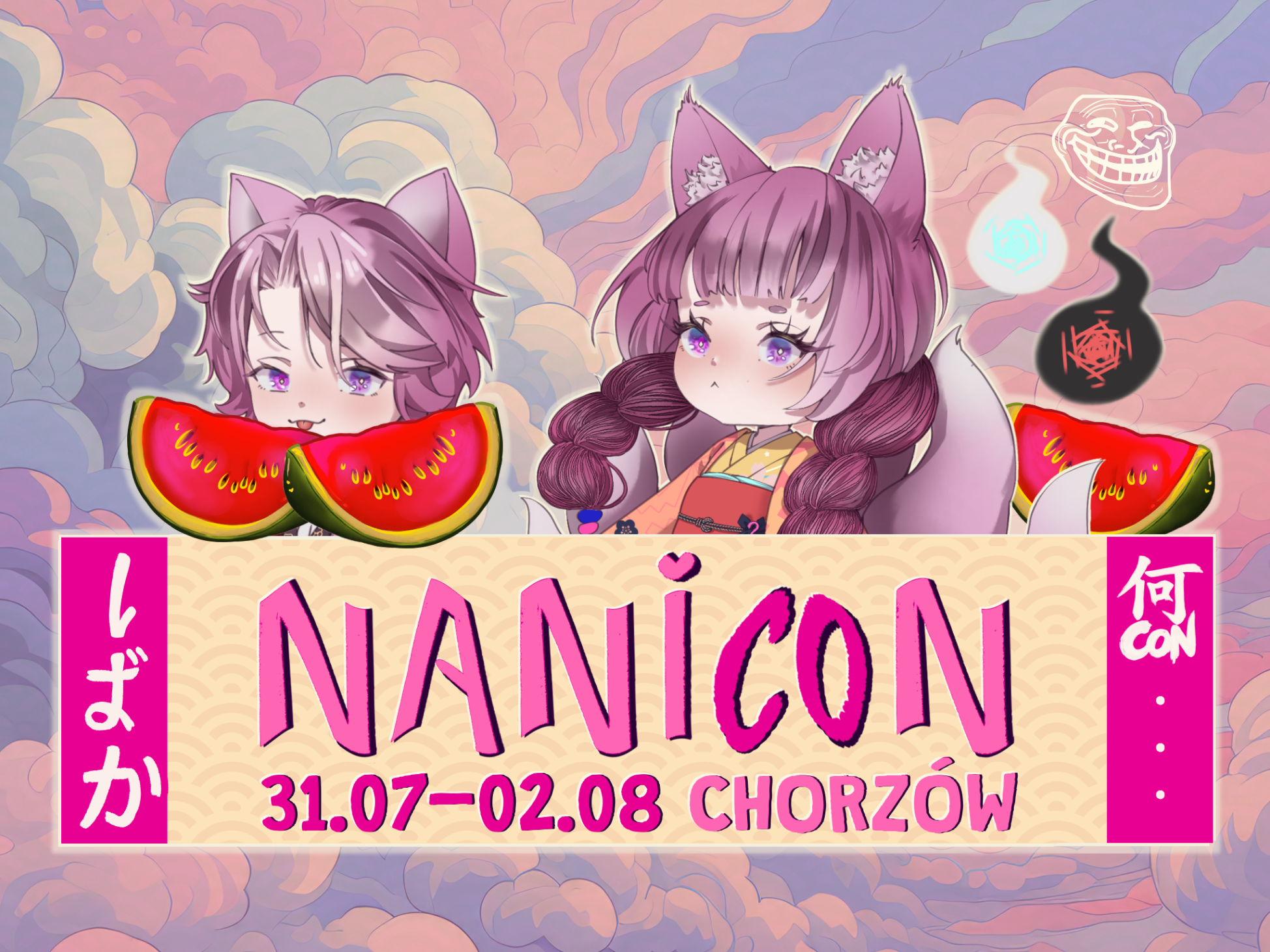 Grafika konwentu Nanicon