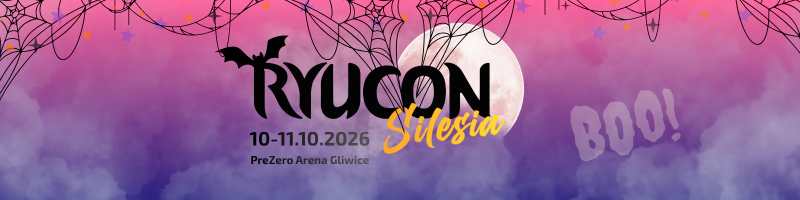 Grafika konwentu Ryucon Silesia 2026
